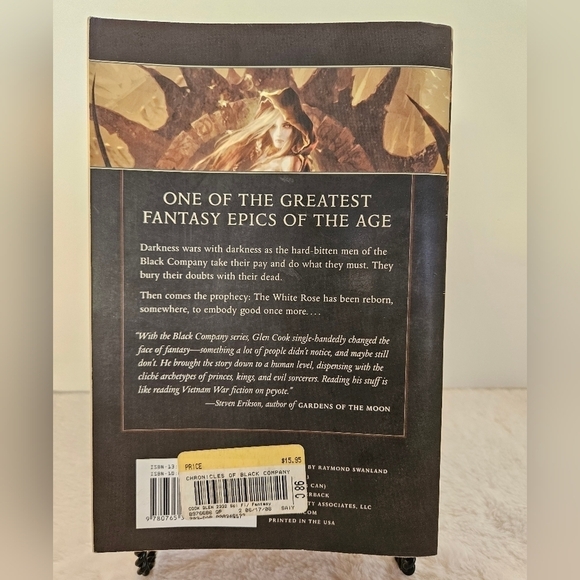 Gleen Cook Chronicles of the Black Company Book Home Accents Cofffe Table Books - Picture 4 of 17